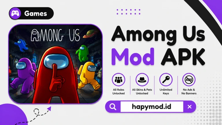 Unduh APK mod “Among Us” untuk Android di HappyMod