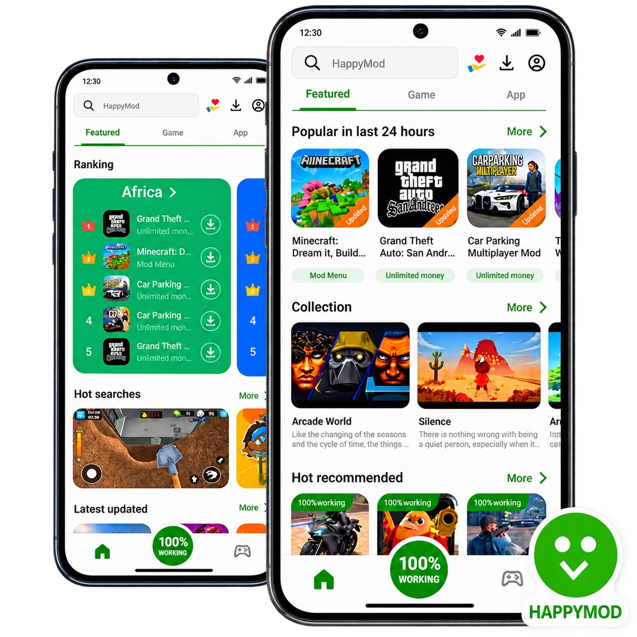 Aplicativos Android do HappyMod