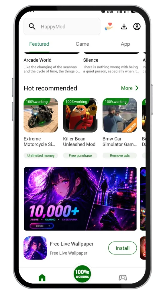 Unduh HappyMod APK V3.4.6 untuk Android 14 Rekomendasi